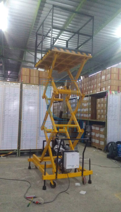 Hydraulic Scissor lift Manufacturers in Sriperumbudur Oragadam Thiruvallur